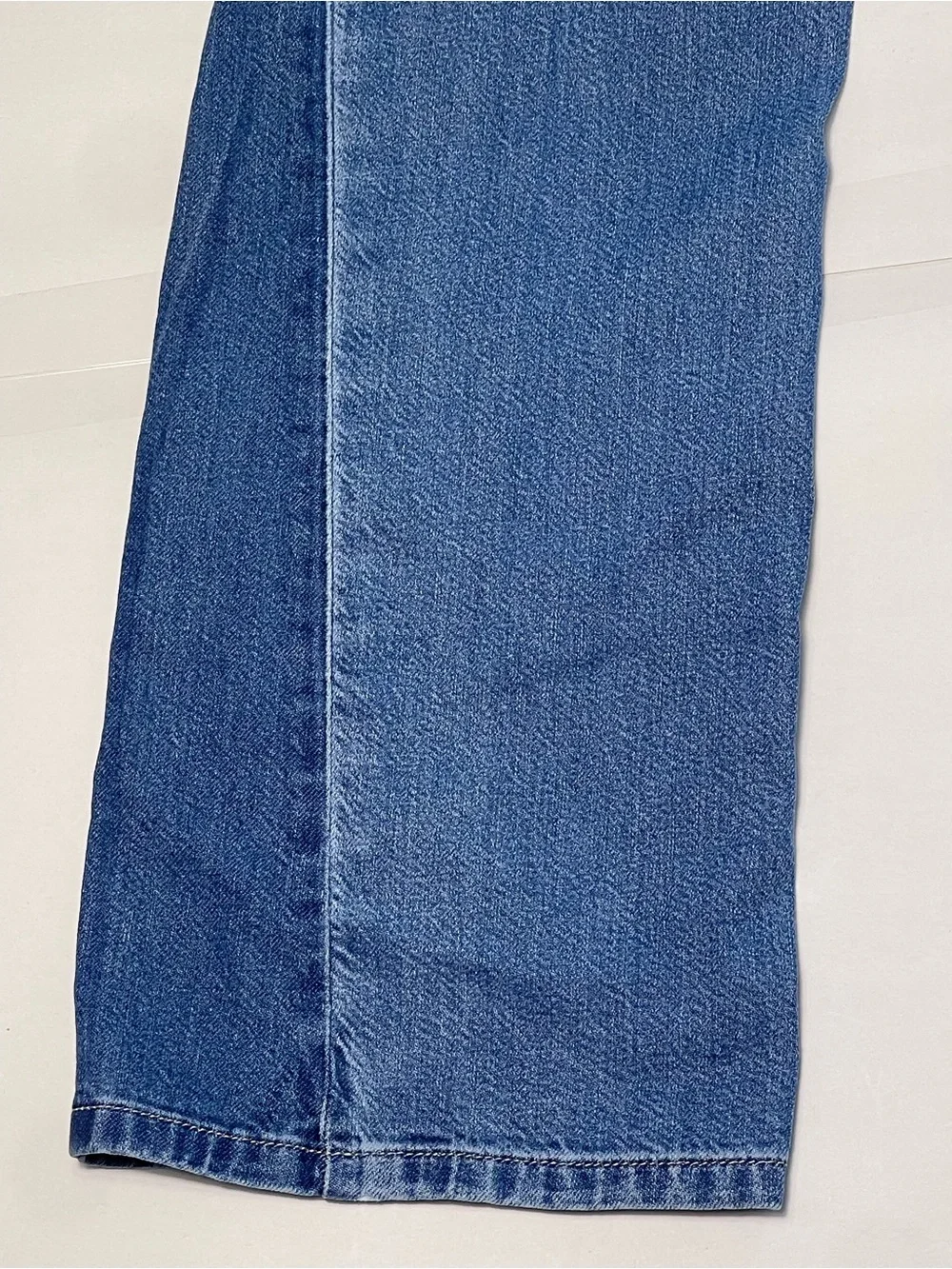 The Children's Place Girls Two-Tone Blue Wide-Leg Jeans Size 8 NWT